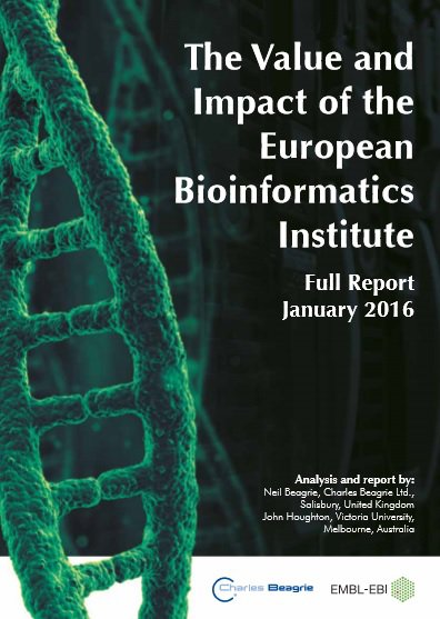 The Value and Impact of the European Bioinformatics Institute - Full report cover